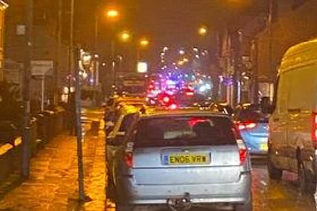 Emergency services are at the scene of an RTC on Chatsworth Road this evening (December 9)