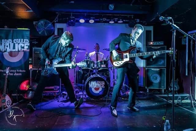 A Band Called Malice play the hits of The Jam at Real Time Live, Chesterfield, on Friday, May 26.