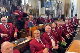 Pye Hill and District Male Voice Choir.