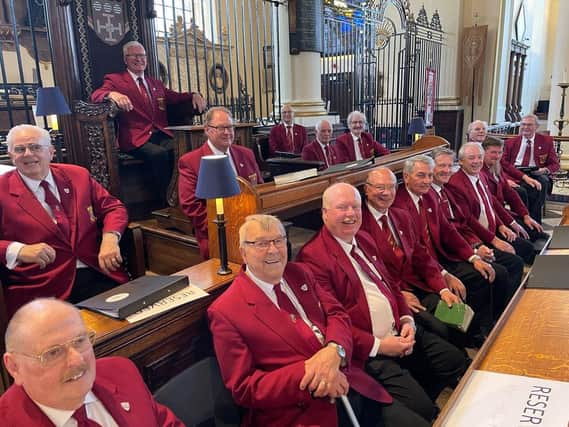 Pye Hill and District Male Voice Choir.