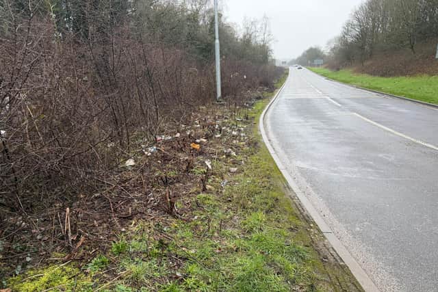 Derbyshire council urges drivers to ‘take it home’ as A38 spring clean ...