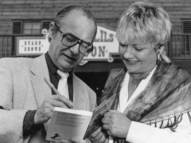 Book signing American Adventure. Do you recognise the people pictured?