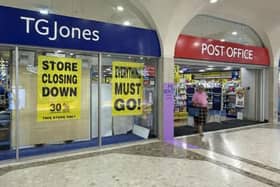 The TG Jones Store And Post Office, At The Pavements Indoor Shopping Centre, In Chesterfield