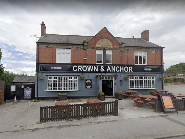 One punter left a review on Google which praised the The Crown & Anchor for its “large beer garden and facilities to keep the kids amused.”