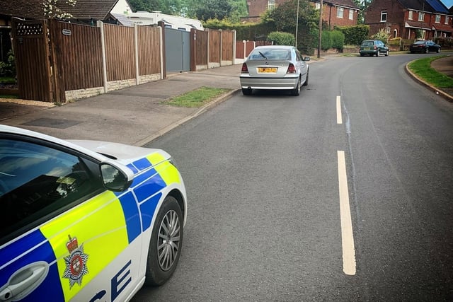 Yesterday, the Shirebrook SNT posted: “Remember, no licence + no insurance = no vehicle. Due to this one's manner of driving, members of the public alerted us to the vehicle. Unbelievably, the driver was found to have no licence and no insurance! Driver reported and the car seized!”
