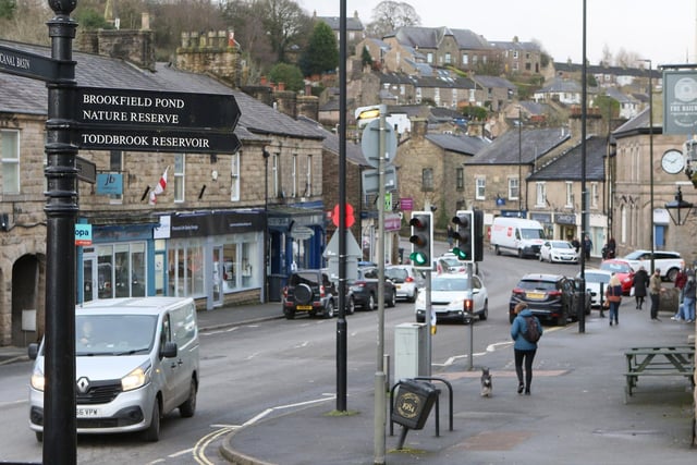 Whaley Bridge and Chinley are next in the ranking - and have an average house price of £290,000.