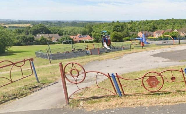Damage has been caused to properties around the Castle Estate Park after young children have been seen throwing items into the gardens of houses that adjoin the park.