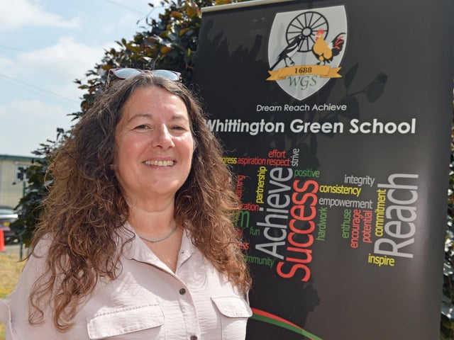 Mrs Burnside has transformed Whittington Green School helping the secondary improve their Ofsted rating from ‘Requires Improvement’ to Good’.