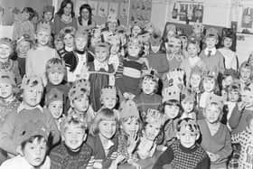 Codnor Infants School Christmas party, December 1974.
