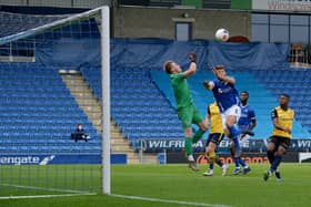 The Spireites were defeated 1-0 by Guiseley at the Technique Stadium on Saturday.