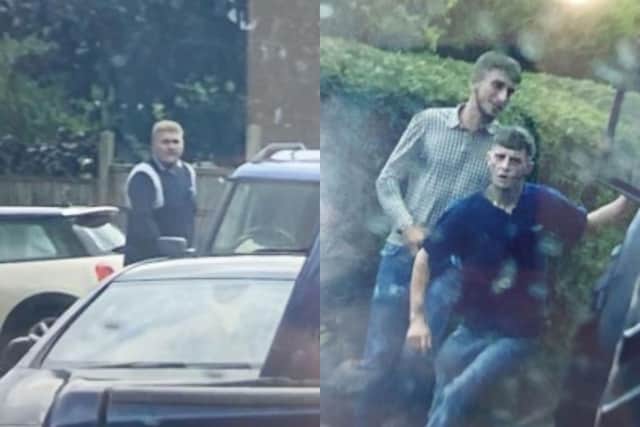 Officers have now released pictures of three men that they would like to speak to in connection with their enquiries.