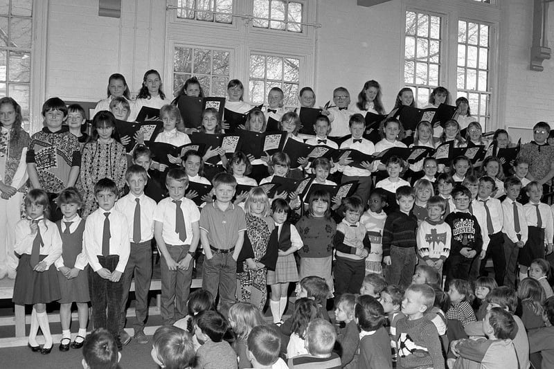 Morvern Park School concert in 1990