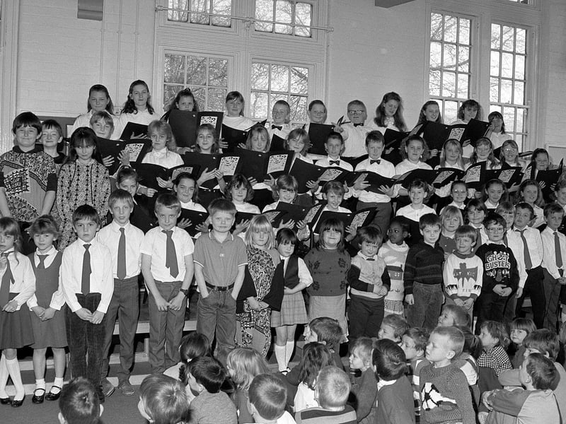 Morvern Park School concert in 1990