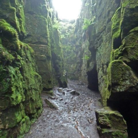This Peak District chasm is both naturally and historically remarkable. It was known as a secret place of worship in the 15th century, and myths also claim that Robin Hood and Friar Tuck hid here from the authorities.
