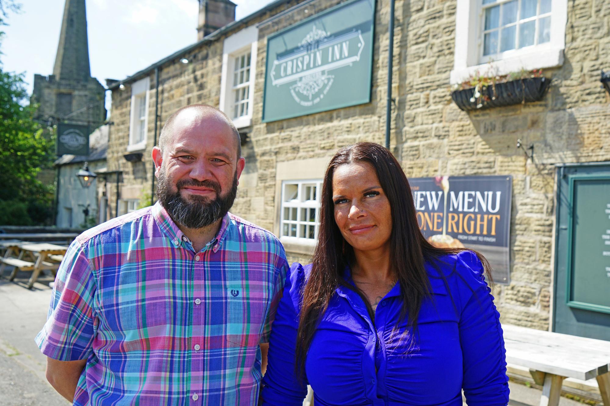 We visited “traditional” pub in “lovely” Derbyshire village as new ...