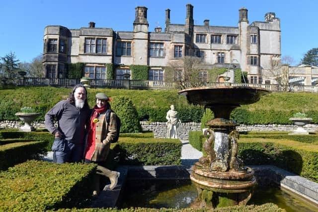 Thornbridge Hall, which is owned by Emma and Jim Harrison, will be open to the public for house tours on Easter Sunday.