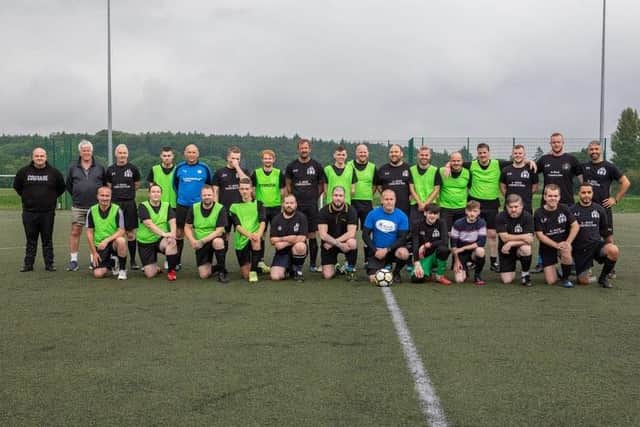 The Chesterfield For Life team became Courage FC on Saturday, July 3 to raise money for mental health charity Mind.