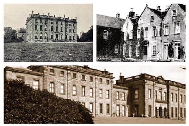 The 'lost' country homes of north Derbyshire.