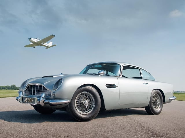Got £2.75m to spare and fancy living out your James Bond fantasies? Step this way and into one of the 25 continuation cars being built by Aston, complete with pop-up bulletproof screen, smoke screen and revolving number plates