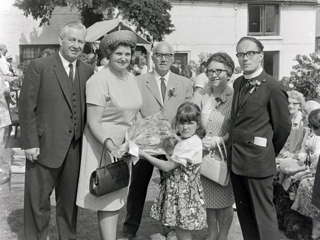 Heanor Baptist church garden party, July 1971.