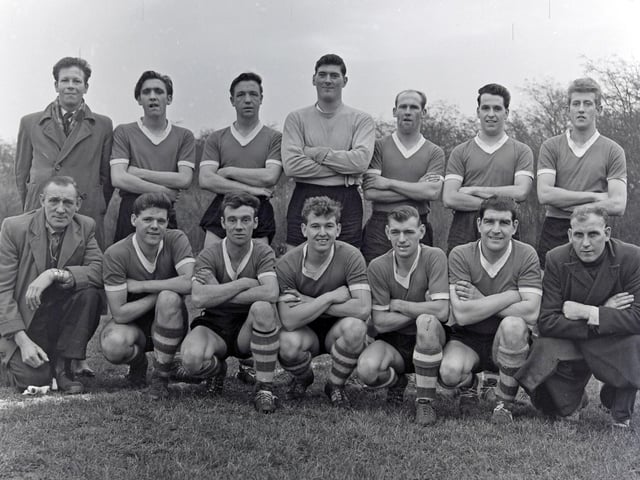 Ironville FC team photo, November 1962