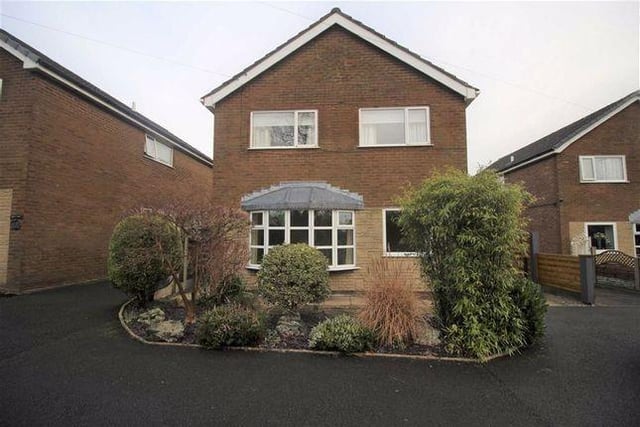 The Zoopla listing for this four-bedroom, detached home, on Black Bull Lane, Fulwood, has been viewed almost 1,200 times in the past 30 days. It is on the market for £239,995 with Dewhurst Homes.