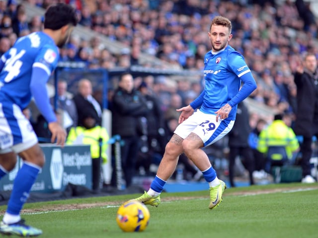 Put Town ahead on 16 minutes when he finished from close-range from a corner, his second goal for the club since joining on loan last month. Another fully committed defensive performance. He's a bit of a throwback in terms of the modern full-back - he loves a tackle.