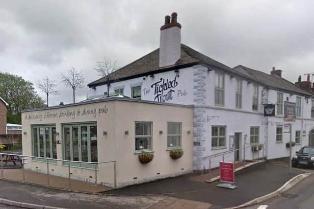 The Tickled Trout at Barlow said it has been hit with a barrage of abuse after being forced to temporarily close