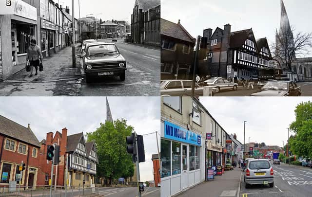 Chesterfield then and now photos. 