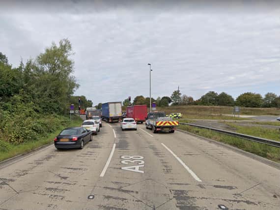 Delays are expected this morning on the M1 and the A38.