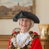 Chesterfield's new mayor Councillor Glenys Falconer.