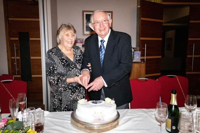 Ian and Margaret celebrated their Diamond Wedding Anniversary with a small family party, just days before the first lockdown back in March last year.