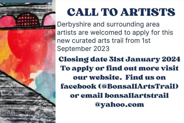Call for Derbyshire artists.