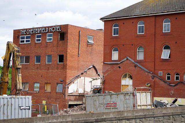 The building has stood empty for most of the past nearly seven years and many have described it as an ‘eyesore’.