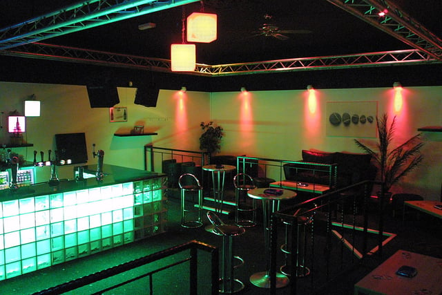 The new chill-out room at The Pav nightclub, Matlock Bath, pictured in 2006.
