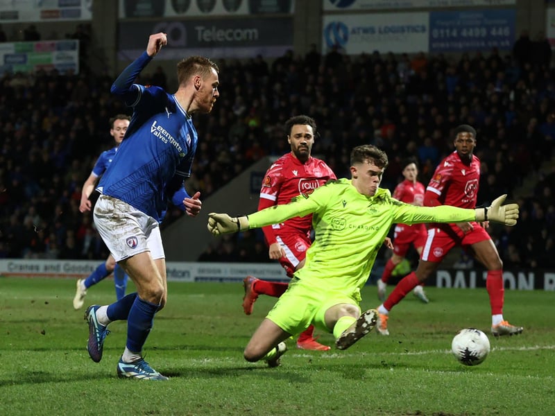 Chesterfield's Player of the Year had his best scoring season of his career but the suggestion is that the Spireites will be aiming to be tighter defensively as a team so he could revert back to being a 'holder' alongside Akinola.