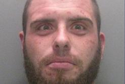 Burgin, 30, of Greenwood Close, Wheatley Hill, was jailed for four years at Durham Crown Court after he admitted committing grievous bodily harm, assault and criminal damage in December last year.