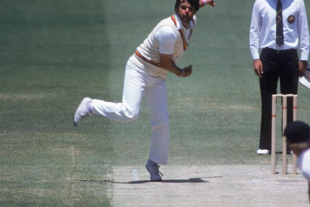 Geoffrey Miller, OBE, played in 34 Test matches and 25 One Day Internationals for England between 1976 and 1984. He was part of the England team that lost the 1982/83 Ashes series in Australia.