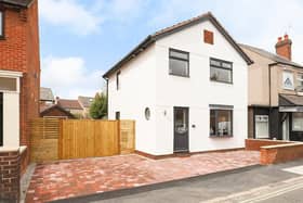 The three-bedroom detached home has no onward chain.