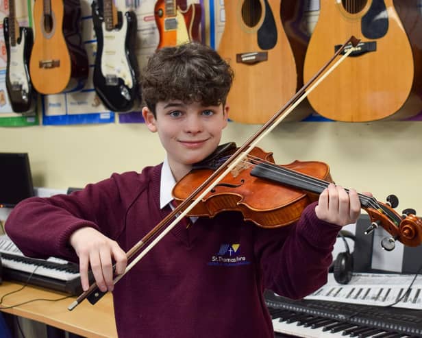 Ben Giliker from Buxton was one of six violinists of school age from across the world to take part in a masterclass with the Benedetti Foundation with internationally acclaimed baroque violinist Rachael Podger.
