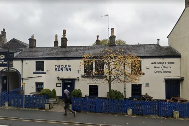 The Old Sun Inn has a 4.5/5 rating based on 839 Google reviews. One visitor said: “Best food, best beer and best dog-friendly pub we found on our trip.”