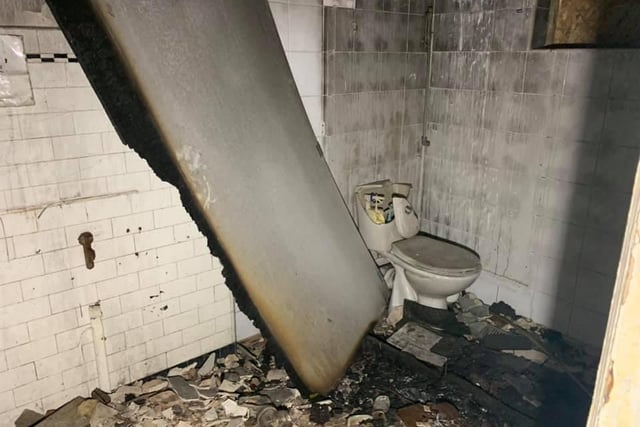 The pub's former toilets have seen better days (pic: Dare To Tread)