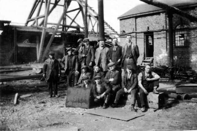 Parkhouse Colliery workers in the early part of the last century