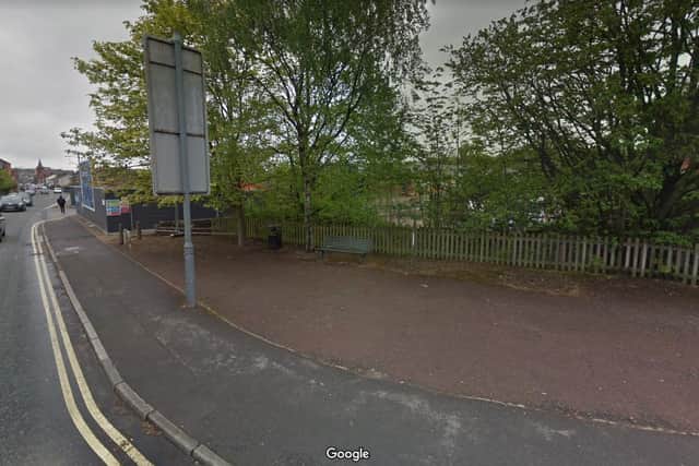 The body was found near Lidl on Chatsworth Road, Chesterfield. Picture from Google Street View.