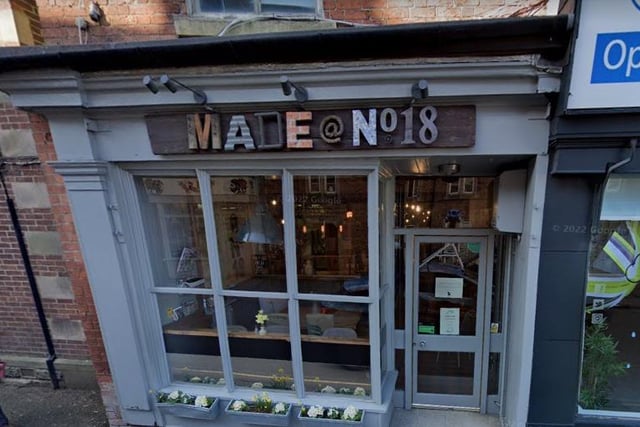 MADE @ No 18, 18 Church Street, Alfreton, DE55 7AH. Rating: 4.7/5 (based on 319 Google Reviews). "The salads are the best I have had, simply a taste fest."