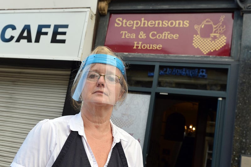Claire Wood's very popular Stephenson Tea And Coffee House closed early this year - a sad victim of the pandemic lockdown.
