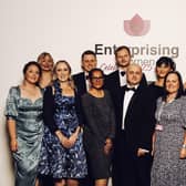 A recent photo of the EMC team at the Enterprising Women Awards.