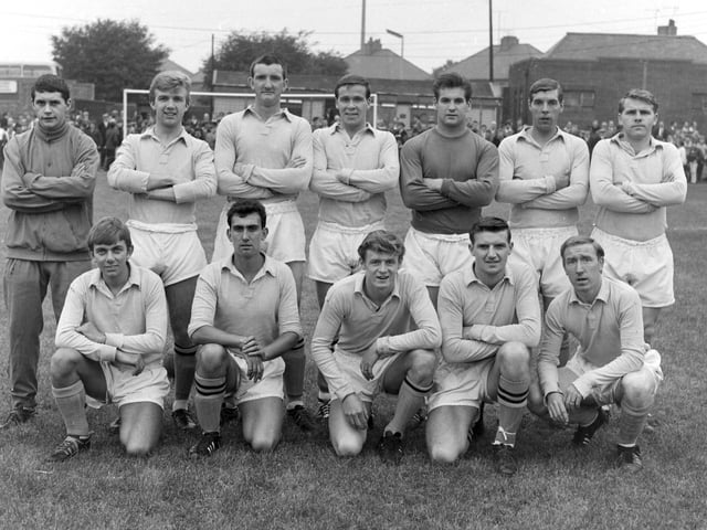 Ilkeston Town FC team photo, October 1966.