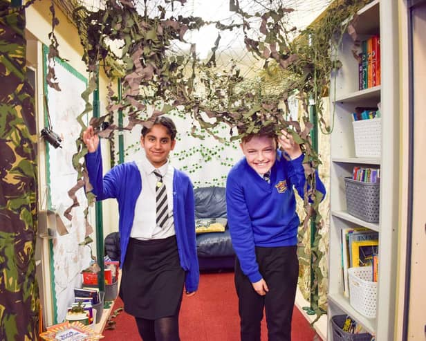 Pupils and staff at St Edward’s Catholic Voluntary Academy have been reunited under one roof at Swadlincote school after being split across two sites for almost six months following safety cincerns caused by RAAC.
