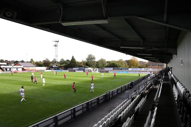 Boreham Wood's application for a loan from Sport England has been turned down (photo by Linnea Rheborg/Getty Images).
